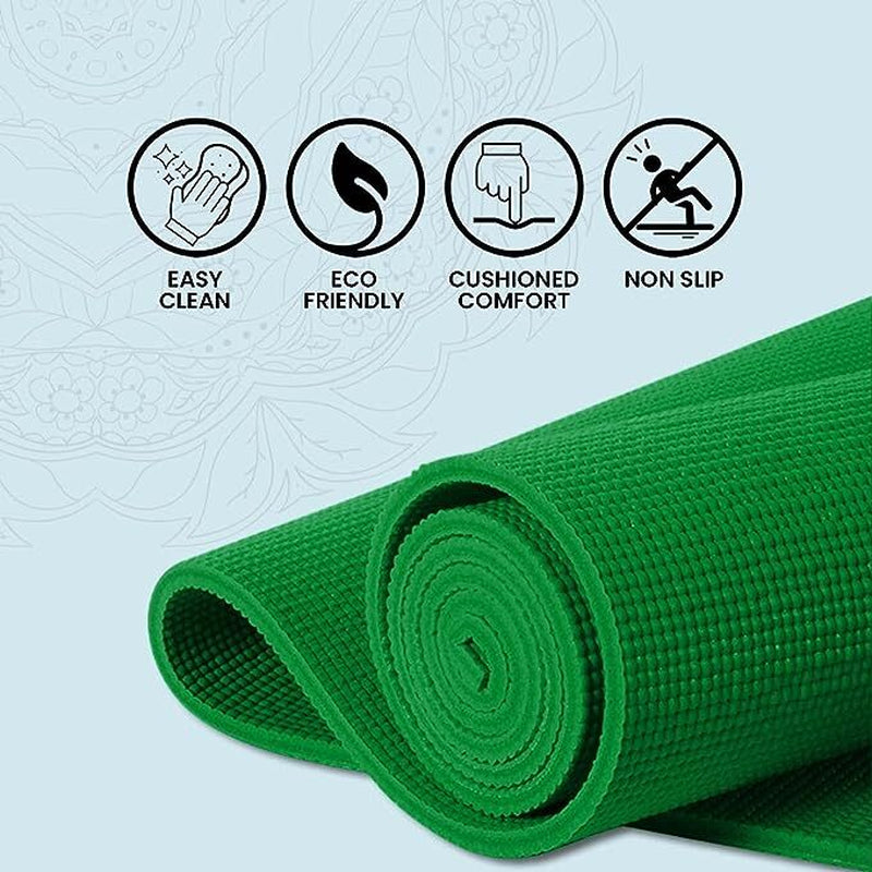 XN8 Yoga Mats Exercise Mat Gym Fitness Nonslip Pilates Aerobic Workout Bag Strap
