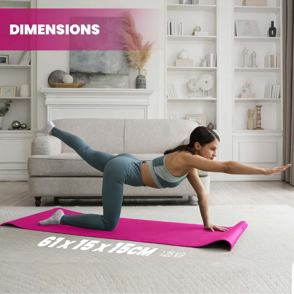 XN8 Yoga Mats Exercise Mat Gym Fitness Nonslip Pilates Aerobic Workout Bag Strap