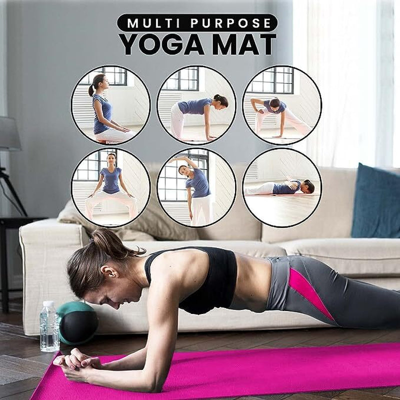 XN8 Yoga Mats Exercise Mat Gym Fitness Nonslip Pilates Aerobic Workout Bag Strap