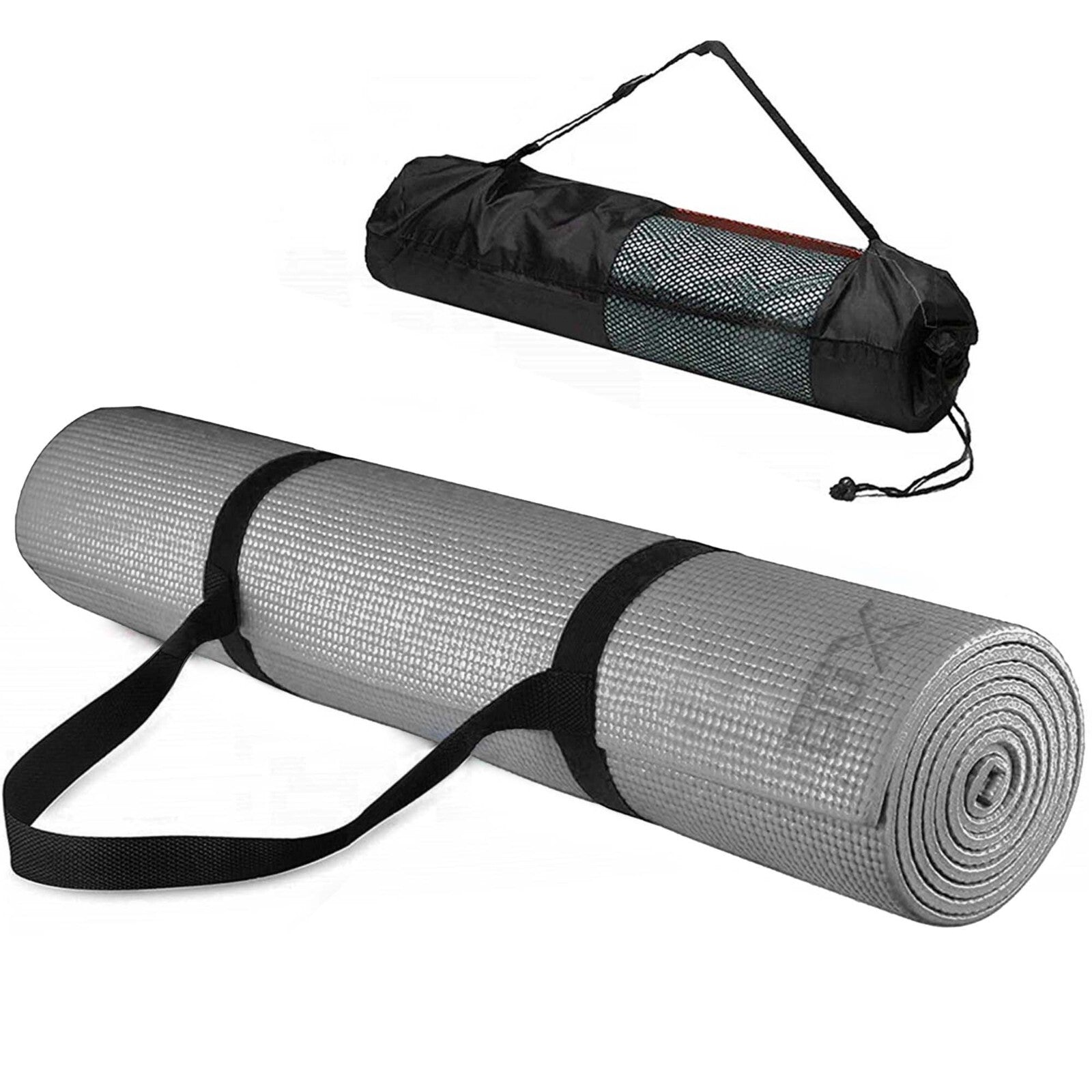 XN8 Yoga Mats Exercise Mat Gym Fitness Nonslip Pilates Aerobic Workout Bag Strap