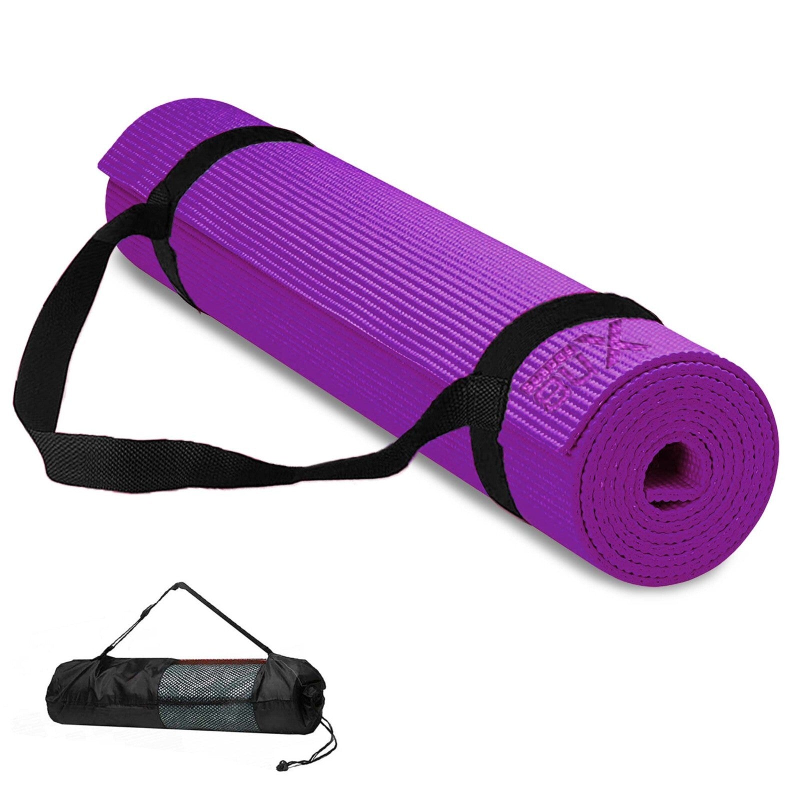 XN8 Yoga Mats Exercise Mat Gym Fitness Nonslip Pilates Aerobic Workout Bag Strap