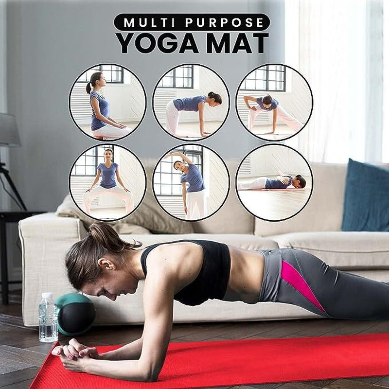 XN8 Yoga Mats Exercise Mat Gym Fitness Nonslip Pilates Aerobic Workout Bag Strap